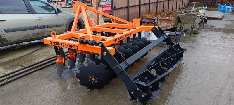 Борона дисковая навесная БДН 2,4х2Н с амортизаторами катка, 14 рабочих органов купить в Саратове – «БДН-АгроКубань»