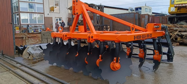Борона дисковая навесная БДН 2,4х2Н с амортизаторами катка, 14 рабочих органов купить в Саратове – «БДН-АгроКубань», 3