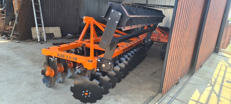 Борона дисковая навесная БДН 3,6х2Н, 24 рабочих органа купить в Саратове – «БДН-АгроКубань», 3