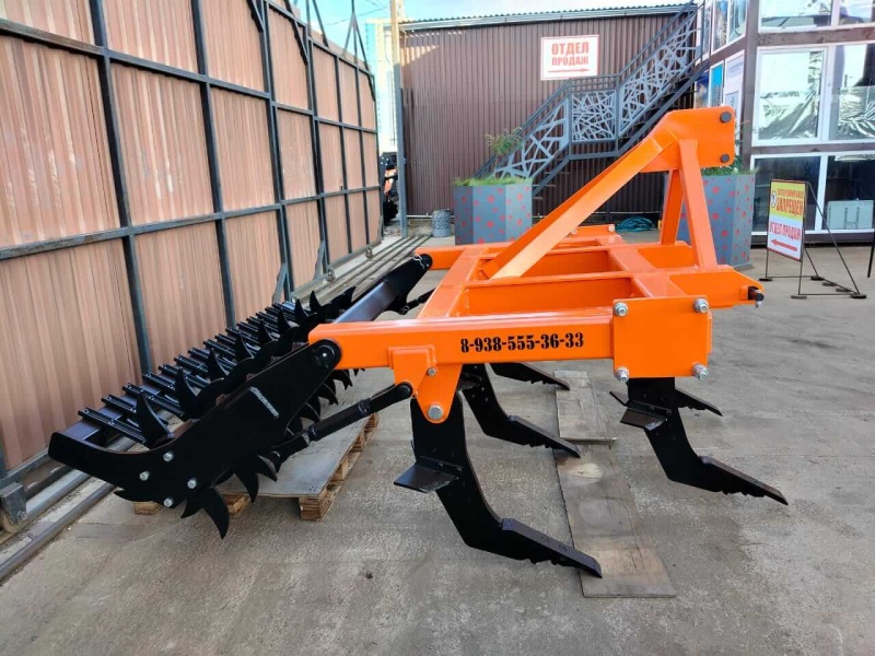 Плуг чизельный навесной ПЧН-2,1Н с зубчатым катком купить в Саратове – «БДН-АгроКубань», 7